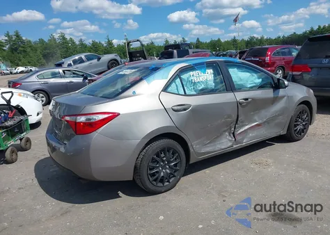 2015 Toyota Corolla Le from USA, damaged, VIN 2T1BURHE9FC454134